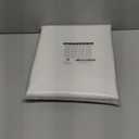 N&Y HOME Extra Wide Extra Long Fabric Shower Curtain Liner 108 x 84 inch, Hotel Quality, Washable, White Spa Bathroom Curtains with Grommets, 108x84