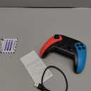 Wireless Switch Controller for Nintendo Switch/Switch 2/Lite/OLED Controller, Switch Controller with a Mouse Touch Feeling on Back Buttons, Extra Switch Pro Controller with Wake-up,Programmable, Turbo Function (Red+Blue)