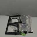 Heavy-Duty Garden Hose Holder with Stable Base and Tool Hooks, Freestanding Metal Hose Hanger Garden Hose Storage Holds 151Ft Hose, Rustproof Water Hose Holder for Outside Yard Lawn, Black