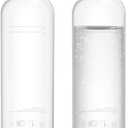 PHILIPS Carbonating Bottles ADD910WHOQ/37, 1L Twin Pack Reusable PET Water Bottles Compatible Sparkling Water Maker, 2 Pack for ADD4902BKOQ/37, ADD4902WHOQ/37 and ADD4901GROQ/37, ADD4901BKOQ/37 (White)