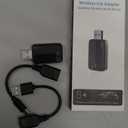 MoKo Wireless CarPlay Adapter for Apple iPhone (2025 Upgraded), Mini Car Play Adapter for iOS 10+ & Cars with Apple CarPlay, Wired Car Play to Wireless, Fast Response Stable Control No Delay (Black/Gray)