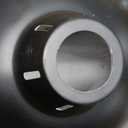 Arc Floor Lamp for Living Room, Marble Base Standing Lamp - Black Gold Floor Lamps with 360 Rotatable Arm, Industrial Tall Lamp Metal Material, Reading Lamp for Bedroom Couch Sofa Desk