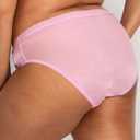 Curvy Couture Women's Plus Size Brief Panties  Soft, Seamless Comfort for All-Day Wear (Pink, L)