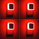 Sujeet Red Night Light, Night Lights Plug into Wall 4-Pack, Nightlight Plug in Night Light, Dusk to Dawn Night Lamp Led Night Lights for Adults Bedroom, Bathroom, Hallway