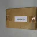 Bathlink 8" Shower Door Handle, 304 SS, Brushed Gold, Fits 1/4-1/2" Glass