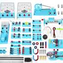 Mysterystone Science Experiment for Kids Electricity and Magnetism Kit for Students Stem Kit Physics Lab Basic Circuit Board Kit for Learning Starter