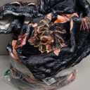 Gothic Blanket, Floral and Bat Flannel Throw Blankets,Soft Warm Lightweight Cozy Plush Halloween Goth Throws for Bedroom Sofa Home Decor Gifts for Women Girls 50"x60" (Color180)