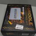 EWFEN 35PCS Griddle Accessories Kit, Flat Top Grill Accessories Set for Blackstone and Camp Chef, Grill Spatula Set with Enlarged Spatulas, Basting Cover, Scraper for Outdoor Barbecue