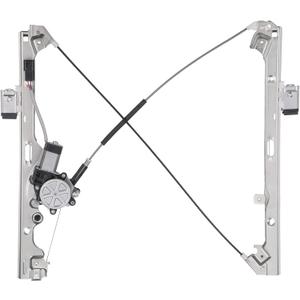 Obaee 741-644 Front Left Driver Side Power Window Regulator & Motor Assembly Compatible with Chevrolet/Chevy Silverado Tahoe Suburban/GMC Yukon XL Sierra Escalade Pickup Truck SUV 2000-2006