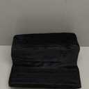 Universal Tablet Cushion Stand - Multi-Angle Lazy Holder with Net Pocket & Phone Stands Options for Lap, Knee, Sofa, Bed (Black)