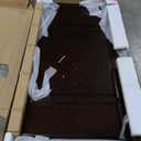 Signature Design by Ashley Porter Traditional King Panel Bed, Foundation or Box Spring Needed, Dark Brown