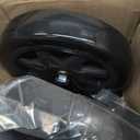 Heavy Duty Casters Set of 4, 6 Inch Swivel Caster Wheels with Brake, Large PVC Wheels for Workbench, Warehouse Equipment, CNC Machine Mobility (Hardware Included)