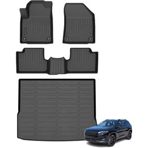 Floor Mats & Cargo Liner for Jeep Cherokee 2019-2023