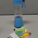 Portable Blender for Smoothies & Shakes - Cordless Personal Size Mini Blender with BAP Free Juice Cup, USB Rechargeable Suit for Sports/Picnic, 380 Ml