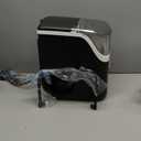 SenCre Nugget Ice Maker Countertop with Handle, Ready in 5 Mins, 40lbs/Day Soft Sonic Ice, Auto-Cleaning Portable Ice Machine for Home Kitchen Office Party & Large Families