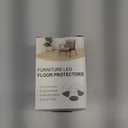 16 Pcs Chair Leg Floor Protectors - Silicone Felt Pads, Scratch-Proof & Noise-Free, Easy Smooth Moving, Large Size (Fits Round Chair Legs: 1-5/16" to 2" Diameter)