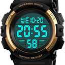 Kids Watch,Boys Watch for 3-15 Year Old Boys,Digital Sport Outdoor Multifunctional Chronograph LED 50 M Waterproof Alarm Calendar Analog Watch for Children with Silicone Band,Kids Gift