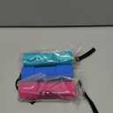 EverBrite UV Blacklight Flashlights 3-Pack Set, 9 LEDs 395nm Mini Black Light for Neon Glow Art, Class Teaching, Scorpions, Pets Stains Urine, 9 AAA Batteries Included