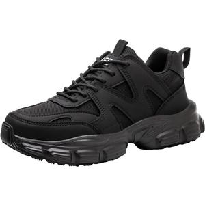 Work Safety Shoes, Comfortable and Stylish Steel-Toed Footwear, Anti-Smash and Anti-Puncture Labour Insurance Shoes, Lightweight and Breathable Adventure Protection Sneakers, Size 44