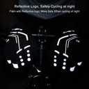 INBIKE Cycling Gloves for Men Winter Windproof Reflective Thermal Gel Pads Touch Screen Bike Gloves for Cold Weather Riding