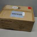 Fanbulous Farmhouse Ceiling Fans with Light, 48 Inch Bedroom Ceiling Fan with Lights, 6-Speed Adjustable, Quiet and Reversible DC Motor, Dual Finish 5 Blades, Rustic Caged Ceiling Fan for Living Room (Black and Walnut)