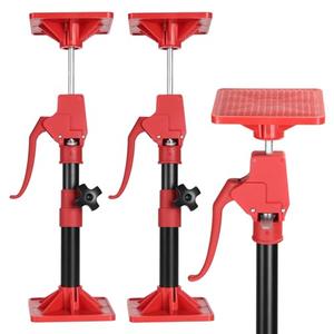 Cabinet Jacks for Installing Cabinets, 11.8" to 23.5" Third Hand Tools Adjustable Support Pole, 3rd Hand Support System for Upper Cabinet Installation, Each 78 LB Capacity, 2 Pack Cabinet Jacks for Installing Cabinets, 11.8" to 23.5" Third Hand Tools Adjustable Support Pole, 3rd Hand Support System for Upper Cabinet Installation, Each 78 LB Capacity, 2 Pack