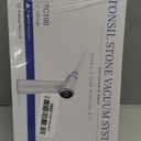 Upgraded Electric Tonsil Stone Remover  High-Precision & Painless Cleaning, Food-Grade Material, 6 Suction Levels | Tonsil Stone Removal Kit with LED Light, Oral Protection & 11 Attachments