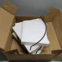 Corner Floating Shelves, Rustic Brown Wood, Set of 2, Wall Mount Storage with Guardrail for Bathroom Kitchen Living Room (White)