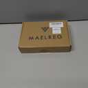 M MAELREG Golf Polo Shirts for Men Stripe Performance Moisture Wicking Dry Fit Collared Mens Polo Shirts Short Sleeve (XL)