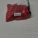 Ophestin Sexy 2 Piece Outfits Skirts Set for Women Sheer Mesh Long Sleeve Top Bodycon Ruffle Mini Dresses Y2k Club Outfits (Red) XL