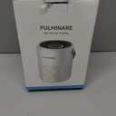 FULMINARE Air Purifiers for Home Bedroom Up to 680 Ft, with H13 HEPA Air Purifier, 360 Intake for Pet Hair, Smoke, Odors. Features 3 Speeds, Timer, 24dB Quiet & Night Light, (White)