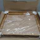 Canvas Floater Frames Kit - 1.25" Deep Floating Frame Wall Art Decor Panels & Stretched Boards(20"x24", Light Brown)