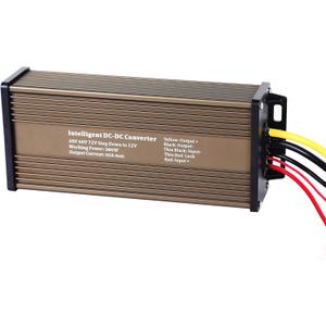 Pro Chaser DC-DC 72V 60V 48V Volt Voltage to 12V Step Down Voltage Reducer Regulator 360W 30A for Scooters & Bicycles Golf Cart (30A 360W)