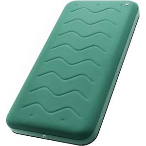 QPAU Twin Size Air Mattress Camping Pad  9 Thick R810 Insulated Inflatable Mattress with Foam Comfort & Foot Pump, Twin Air Mattress for Camping, Road Trips, and Home Guests