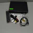 MEGATEK Region-Free HDMI DVD Player for TV, Compact CD/DVD Player for Smart TV, USB Port, Plays All Region DVDs & Multi Formats, Metal Housing, HDMI/RCA Cables & Remote Included