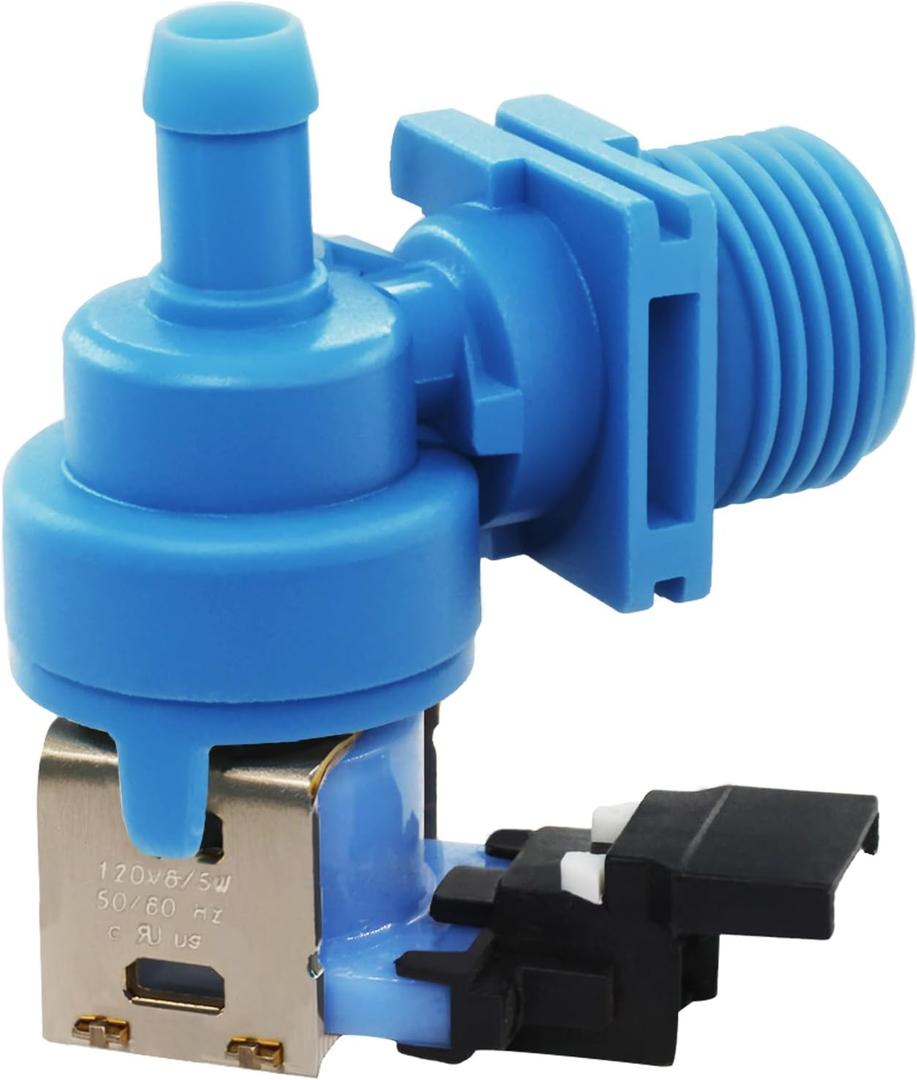 Upgraded OEM W10327250 W10327249 W10316814 Dishwasher Water Inlet Valve Replacement W11175771 W11130744 W10195047 Inlet Valve Fit for Whirlpool, Kenmore 665 662 Series, Kitchen Aid, Amana 