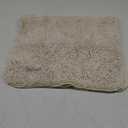 Yeaban Small Bathroom Rugs 12"x18"  Thick Chenille Bath Mats | Absorbent and Washable Bath Rug Non-Slip, Plush and Soft Rugs for Bathroom, Shower, Sink(Ivory Cream)