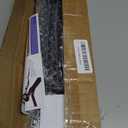28-50 Inch Heavy Duty Black Curtain Rod Set - 2 Pack Cafe Rods With Brackets for Windows, Doors, Kitchen, Bathroom