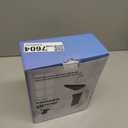 Window Vacuum Squeegee Cordless, Handheld Window Vac with Multi-Purpose Spray Bottle & Microfiber Cloth, Electric Cleaning Tool for Windows, Mirror, Countertop - White