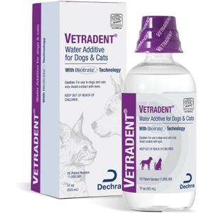 VETRADENT Water Additive for Dogs and Cats, 17 oz