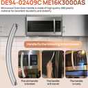 ME16K3000AS Microwave Oven Door Handle Replacement for Samsung Microwaves Parts Model DE94-02409C SMH1611SE 12-1/8 inch