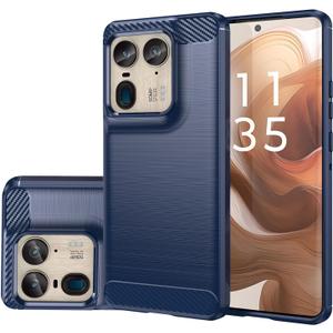 Case for Motorola Edge 50 Ultra Case/Moto X50 Ultra 5G XT2401-2, Slim Thin Phone Cover TPU Back Cases Anti-Scratch Shockproof Protective Cover for Motorola Edge 50Ultra 5G Blue