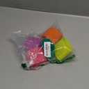 Zukro Silicone Sleeve for Slim 16 oz Juice Bottles 6 Pack, Fit for Epica, Brieftons, Luxfuel & Sursip 18 oz Glass Juicing Water Bottle (Diameter 2.45 In), Better Grip & Protection, 6 Pack (Vibrant)