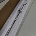 Cordless Light Filtering Mini Blind, 27 x 64 in, Pearl White