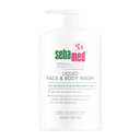 SEBAMED Sensitive Skin Face and Body Wash for Men and Women, pH 5.5, Mild Gentle Hydrating Cleanser, Hypoallergenic Body Wash, Dermatologist Recommended, 33.8 Fluid Ounces (1 Liter)