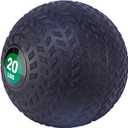Fitvids Slam Medicine Wall Balls Workout Exercise Fitness Weighted Balls for Cross Training, Strength and Conditioning Exercises, Cardio and Core Workouts, 20 Pounds