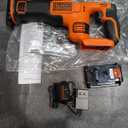 BLACK+DECKER 20V MAX* Cordless Reciprocating Saw Kit (BDCR20C)