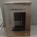 DREAME L40 Ultra Gen 2 Robot Vacuum and Mop with 25,000Pa Suction, Extendable Side Brush and Mop, All-in-One Self-Emptying & Cleaning Dock, Voice & App Control, Black