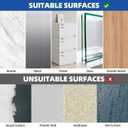 3M Double Sided Tape 1"×16.5ft No Residue,Picture Hanging Strips Heavy Duty Mounting Tape, Removable PE Foam Tape Waterproof for Poster Tape, Carpet Tape Rug Gripper,Art & Craft Tape