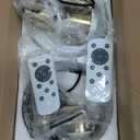 NIORSUN Battery Operated Wall Sconce Set of 2, Gold & Black Wireless Rechargeable Wall Lights with 5200mAh Dimmable Detachable Bulbs and Remote, 9 Colors Sconces Wall Decor for Bedroom Living Room